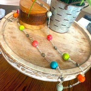 Emily Ray multi color stones necklace